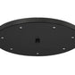 Z-Lite Multi Point Canopy CP1807R-MB 18" Matte Black Steel Ceiling Plate