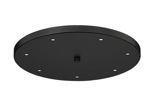 Z-Lite Multi Point Canopy CP1807R-MB 18" Matte Black Steel Ceiling Plate