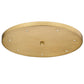 Z-Lite Multi Point Canopy CP1807R-MGLD 18" Modern Gold Steel Ceiling Plate