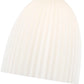 Z-Lite Naya 1-Light Medium Bulb Base Modern Gold Steel Frame Matte Opal Glass Shade Pendant Light