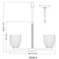 Z-Lite Naya 3-Light Medium Bulb Base Matte Black Steel Frame Matte Opal Glass Shade Chandelier