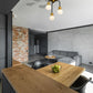 Z-Lite Neutra 12" 3-Light Matte Black and Foundry Brass Chandelier With Opal Glass Shade