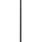 Z-Lite Neutra 6" 1-Light Matte Black and Foundry Brass Mini Pendant Light With Opal Glass Shade