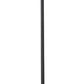 Z-Lite Neutra 6" 1-Light Matte Black and Foundry Brass Mini Pendant Light With Opal Glass Shade