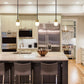 Z-Lite Neutra 6" 1-Light Matte Black and Foundry Brass Mini Pendant Light With Opal Glass Shade