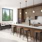 Z-Lite Neutra 6" 1-Light Matte Black and Foundry Brass Mini Pendant Light With Opal Glass Shade