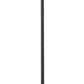 Z-Lite Neutra 6" 1-Light Matte Black and Foundry Brass Mini Pendant Light With Opal Glass Shade