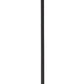 Z-Lite Neutra 6" 1-Light Matte Black and Polished Nickel Mini Pendant Light With Clear Glass Shade