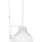 Z-Lite Newbury 13" 1-Light Modern Gold Steel Frame Pendant Light With White Opal Glass Shade