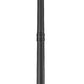Z-Lite Nova 5018PHBR-564P-BK 4-Light Candelabra Base Black Aluminum Clear Glass Shade Outdoor Post Mounted Fixture