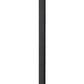 Z-Lite Nova 5018PHBS-536P-BK 4-Light Candelabra Base Black Aluminum Clear Glass Shade Outdoor Post Mounted Fixture