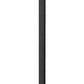 Z-Lite Nova 5018PHBS-536P-BK 4-Light Candelabra Base Black Aluminum Clear Glass Shade Outdoor Post Mounted Fixture