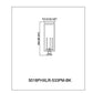 Z-Lite Nova 5018PHXLR-533PM-BK 5-Light Candelabra Base Black Aluminum Clear Glass Shade Outdoor Pier Mounted Fixture