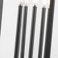 Z-Lite Nova 5018PHXLR-BK 5-Light Candelabra Base Black Aluminum Clear Glass Shade Outdoor Post Mount Fixture