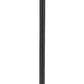 Z-Lite Nuri 596PHBR-519P-BK 1-Light Black Aluminum Clear Glass Shade Outdoor Post Mounted Fixture