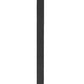 Z-Lite Nuri 596PHBS-536P-BK 1-Light Black Aluminum Clear Glass Shade Outdoor Post Mounted Fixture