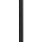 Z-Lite Nuri 596PHBS-536P-BK 1-Light Black Aluminum Clear Glass Shade Outdoor Post Mounted Fixture