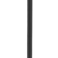 Z-Lite Nuri 596PHMR-519P-BK 1-Light Black Aluminum Clear Glass Shade Outdoor Post Mounted Fixture