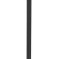Z-Lite Nuri 596PHMR-519P-BK 1-Light Black Aluminum Clear Glass Shade Outdoor Post Mounted Fixture