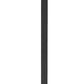 Z-Lite Nuri 596PHMS-536P-BK 1-Light Black Aluminum Clear Glass Shade Outdoor Post Mounted Fixture