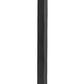 Z-Lite Nuri 596PHMS-536P-BK 1-Light Black Aluminum Clear Glass Shade Outdoor Post Mounted Fixture