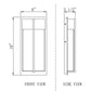 Z-Lite Nyx 8" W x 18" H 2-Light LED Black Aluminum Outdoor Wall Light With Gloss Opal Glass Shade
