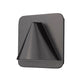 Z-Lite Obelisk 7" 1-Light LED Outdoor Rubbed Bronze Outdoor Wall Sconce With Sandblast Glass Shade