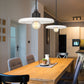 Z-Lite Paloma 14" 1-Light Matte Black Pendant Light With Gloss Opal Glass Shade