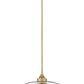 Z-Lite Paloma 14" 1-Light Olde Brass Pendant Light With Clear Glass Shade