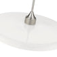 Z-Lite Paloma 24" 1-Light Brushed Nickel Pendant Light With Gloss Opal Glass Shade