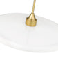 Z-Lite Paloma 24" 1-Light Olde Brass Pendant Light With Gloss Opal Glass Shade