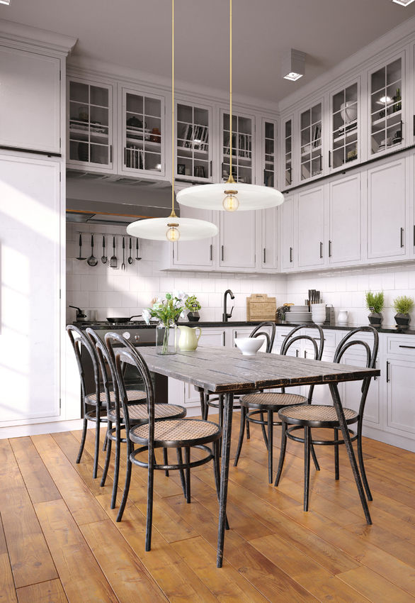 Z-Lite Paloma 24" 1-Light Olde Brass Pendant Light With Gloss Opal Glass Shade