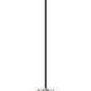 Z-Lite Parsons 10" 1-Light Matte Black and Brushed Nickel Pendant Light With Clear Glass Shade