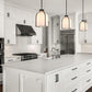 Z-Lite Pearson 10" 1-Light Matte Black Pendant Light With White Opal Glass Shade