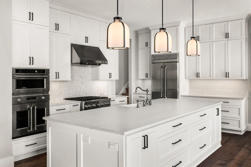 Z-Lite Pearson 10" 1-Light Matte Black Pendant Light With White Opal Glass Shade