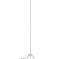Z-Lite Pearson 10" 1-Light Matte Black Pendant Light With White Opal Glass Shade