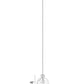 Z-Lite Pearson 12" 1-Light Brushed Nickel Pendant Light With Clear Seedy Glass Shade