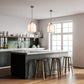 Z-Lite Pearson 12" 1-Light Rubbed Brass Pendant Light With White Opal Glass Shade