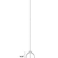 Z-Lite Pearson 12" 1-Light Rubbed Brass Pendant Light With White Opal Glass Shade