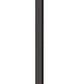 Z-Lite Portland 1-Light Medium Bulb Base Oil Rubbed Bronze Aluminum Frame Clear Seedy Glass Shade Outdoor Post Mounted Fixture