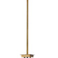 Z-Lite Quadra 8" 1-Light Olde Brass and Bronze Steel Mini Pendant Light