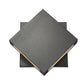 Z-Lite Quadrate 11" 2-Light LED Black Outdoor Wall Sconce With Sandblast Glass Shade