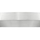 Z-Lite Quasars 12" 1-Light LED-Integrated Brushed Nickel Steel Frame White Acrylic Shade Flush Mount Lighting