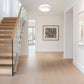 Z-Lite Quasars 12" 1-Light LED-Integrated Matte White Steel Frame White Acrylic Shade Flush Mount Lighting