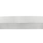 Z-Lite Quasars 20" 1-Light LED-Integrated Brushed Nickel Steel Frame White Acrylic Shade Flush Mount Lighting