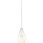 Z-Lite Quintus 10" 1-Light Gloss White Steel Mini Pendant Light