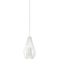 Z-Lite Quintus 10" 1-Light Gloss White Steel Mini Pendant Light