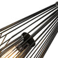 Z-Lite Quintus 10" 1-Light Matte Black Steel Mini Pendant Light