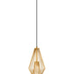 Z-Lite Quintus 10" 1-Light Metallic Gold Steel Mini Pendant Light