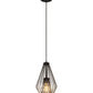 Z-Lite Quintus 10" 1-Light Plated Bronze Steel Mini Pendant Light